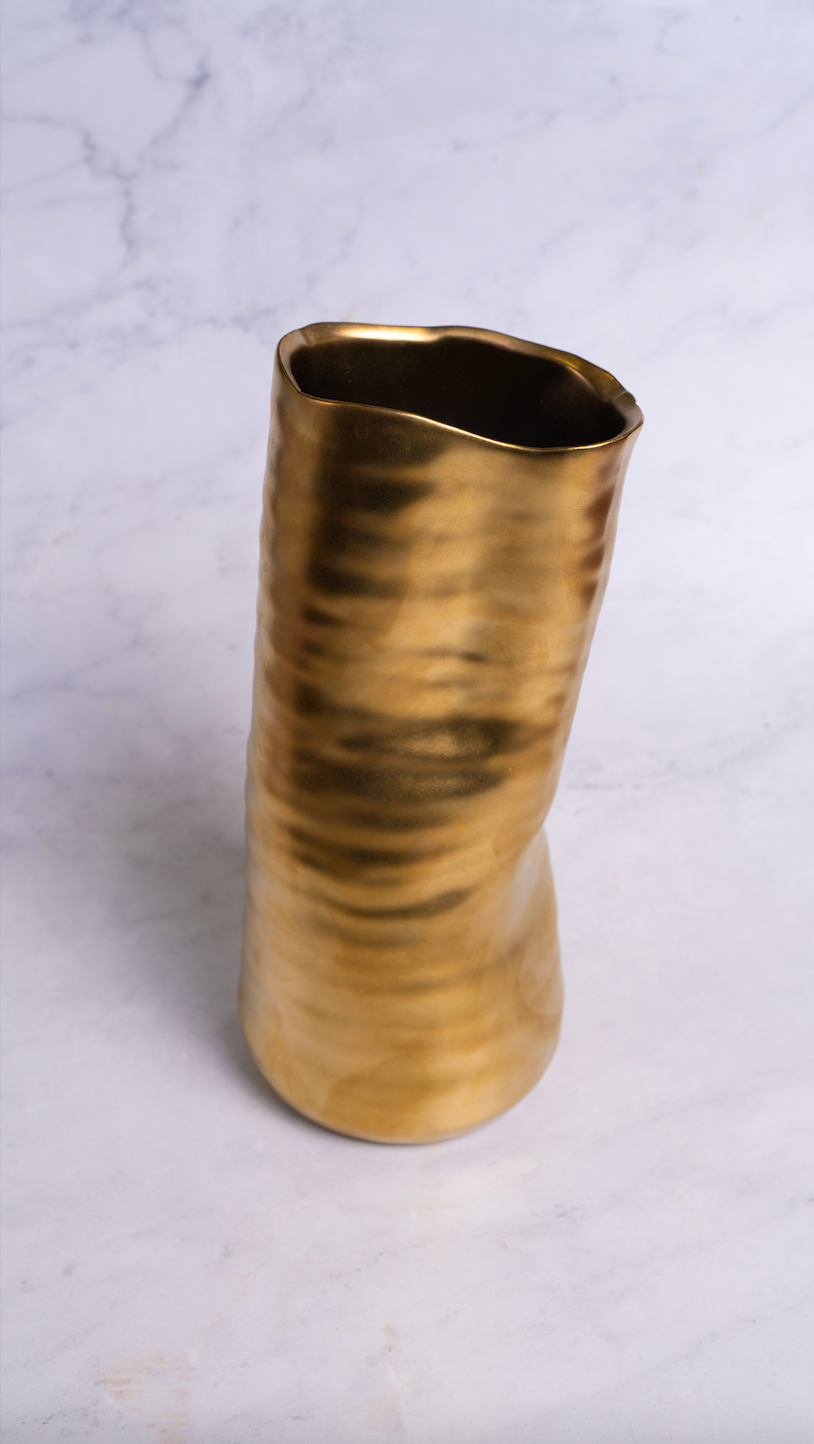 Melted Ceramic - Gold