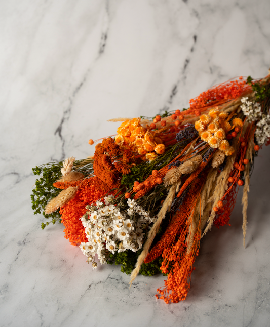 Vertical Bouquet - Orange